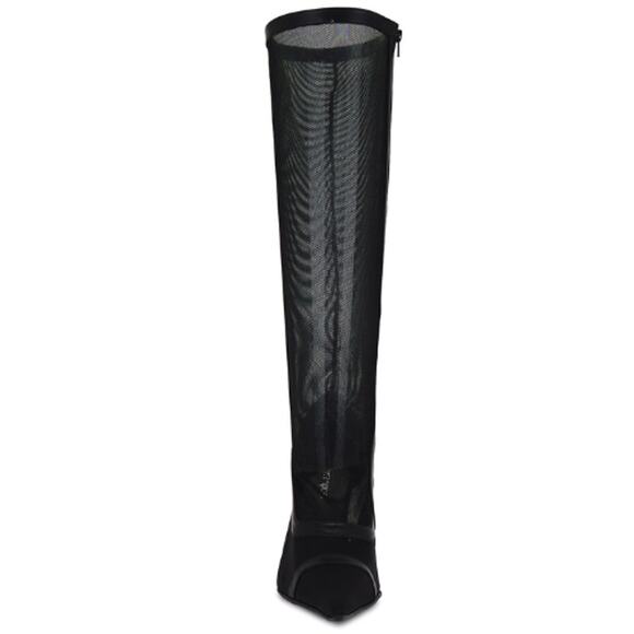 Jeffery Campbell Stockings Boots in Black EUC Size 7 - Picture 4 of 9